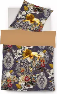 Постельное белье Mako-Satin BL 135x200 см Purple Duvet Cover Bedding Fleuresse