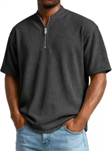 Мужская футболка с коротким рукавом Henley