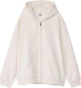 Толстовка унисекс для взрослых HELLY HANSEN HM32570 с логотипом HH и застежкой-молнией, слоновая кость