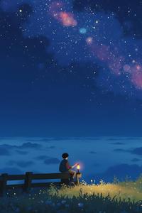 Starry Night Reflection Journal: Aesthetic & Dreamy Notebook: Lined - 120 Pages, 6x9 inch, Matte Cover (Independently published)