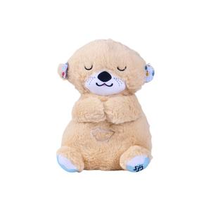 Креативная милая плюшевая кукла дышащий медвежонок высота 30см Abay, хаки