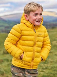 Футболка Mountain Warehouse Seasons с капюшоном, желтый