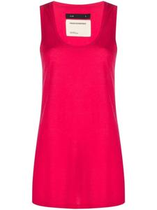 Frenckenberger топ с U-образным вырезом, розовый