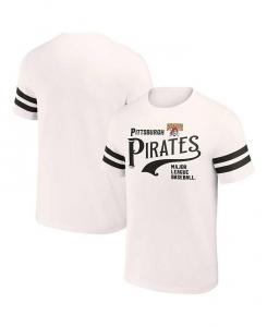 Мужская футболка Darius Rucker Collection от Cream Pittsburgh Pirates Yarn Dye в винтажном стиле Fanatics, тан/бежевый