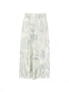 Прямые брюки с узором Alysi, бежевый