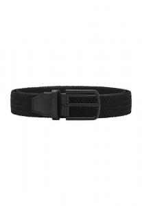 Ремень Mango Braided belt, Black