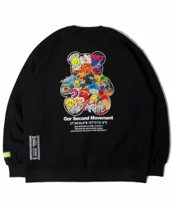 Толстовка с круглым вырезом 2ND ARCHIVE - осень-зима 2001 (мужская) Select Brands, цвет Pattern 2