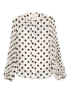 Блузка с бантом Zimmermann, нейтральный