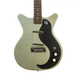 DANELECTRO 59 MOD NEW OLD STOCK - Серебристый металлический отблеск - Совершенно новый, авторизованный дилер