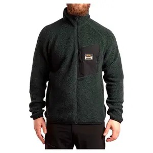 Флис Lundhags Flok Pile full zip, зеленый