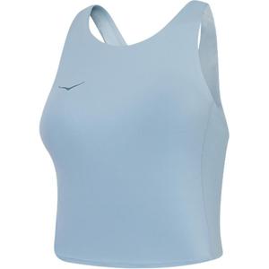 HOKA ONE ONE ELARO CROP BRA Спортивный топ женский Crystal Stone Blue