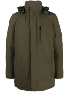 Утепленная парка Mountain WOOLRICH, зеленый
