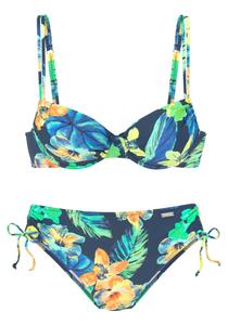 Бюстгальтер-майка бикини Lascana, темно-синий