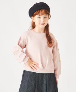 Толстовка с вышитыми рукавами Ever Closet, цвет Pink