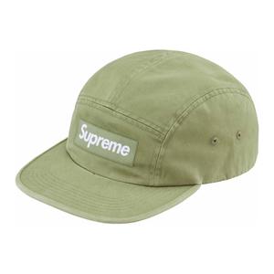 Supreme Стираная чиносовая киперная кепка, Green