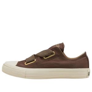 (WMNS) Converse All Star Ribbonlace Slip OX 'Dark Taupe'
