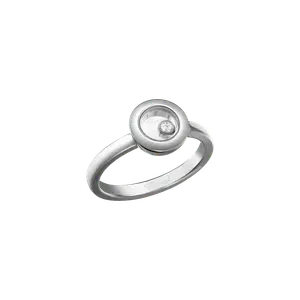 Кольцо Chopard Happy Diamonds Icons - Кольцо, белое золото, бриллиант