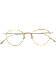 Очки в круглой оправе Matsuda, золотистый