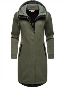 Пальто ragwear Letti Long Bonded, оливковый