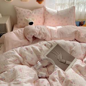 AVIVI Комплект постельного белья 3 предмета, простыня, пододеяльник 150x200 см, цвет Мэнчжухоуюань