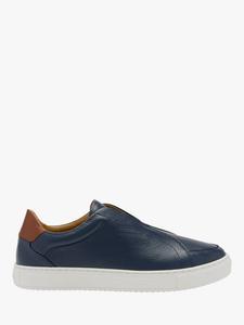 Heaton бесшнуровые кожаные кроссовки Russell & Bromley, Blue