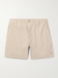 Шорты из эластичного хлопкового твила POLO RALPH LAUREN, нейтральный