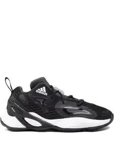 Кроссовки Exhibit A Core Black/Silver Metallic/Team Dark Adidas, черный