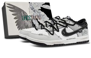 Кроссовки для скейтбординга Dunk Cushioning низкие Unisex Nike, черный/серый