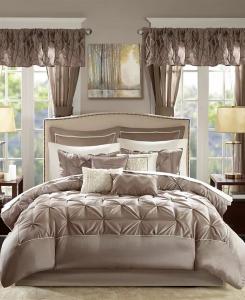 Джоэлла 24 шт. Комната в сумке, король Калифорнии Madison Park Essentials, фиолетовый