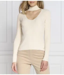 Свитер до щиколотки 1981 года slim fit Guess Jeans, кремовый