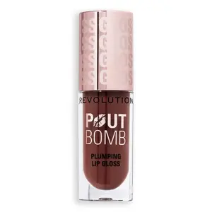 Гель-Блеск для объема pout bomb 4,5 мл Makeup Revolution, цвет espresso cool nude
