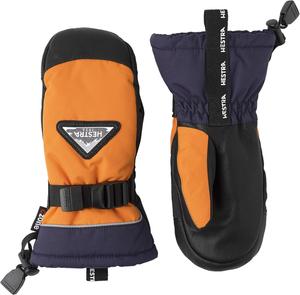 Варежки Hestra Skare CZone Junior (для детей 4-13 лет) Водонепроницаемые варежки для катания на лыжах и игр в снегу, Black