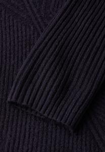 Джемпер STRUKTUR Street One, темно-фиолетовый