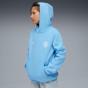 Футбольная толстовка для больших детей Manchester City Soccer Essentials Puma, синий