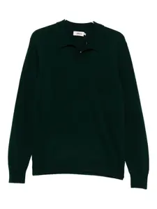 Свитер с воротником поло Altea, зеленый