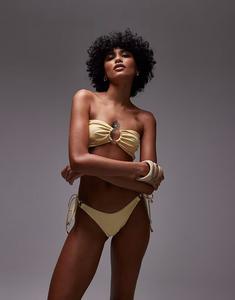 Плавки-стринги Thailand цвета пахты Topshop