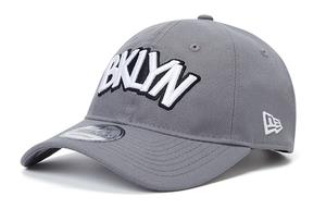 New Era Бейсболка унисекс серая, Gray