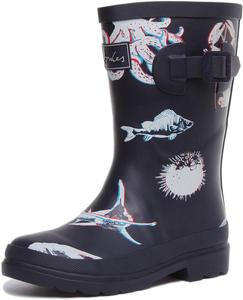 Детские сапоги Joules унисекс с принтом Jnr Welly, 3d Print