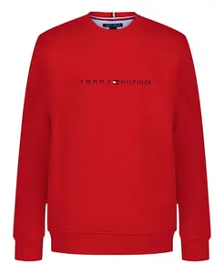 Мальчиковый свитшот с круглой горловиной размер 2T-7 Tommy Hilfiger, красный