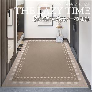 Budis Ковер 80х120 см для входной двери, для дома, внутренний и наружный, большой, режется, нескользящий, Luoluo-Khaki, Waterproof And Stain-Resistant