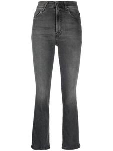 Haikure узкие джинсы с эффектом потертости, синий