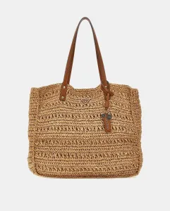 Мужская сумка-тоут с магнитной застежкой и карманом для мелочей Guess, светло-коричневый