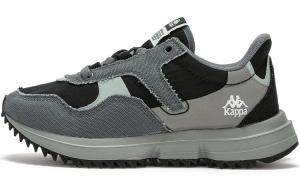 Кроссовки унисекс с низким верхом, черные/серые Kappa