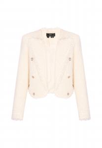 Faina Пиджак в крапчатом бежевом цвете