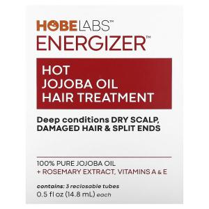 Средство для ухода за волосами Hobe Labs Energizer с горячим маслом жожоба 14,8 мл