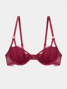 Gianna Bellucci Бюстгальтер балконет 'Gaia' в бордовом цвете