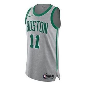 Майка Nike NBA Kyrie Irving City Edition Authentic Jersey 'Grey Green', зеленый