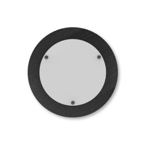 Светодиодный потолочный светильник Lumicom, 9x35x35 см, черный