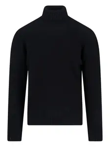 Кашемировый свитер Drumohr, черный