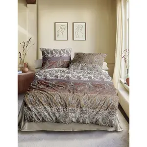 Постельное белье Irisette «Волна 8507», мягкое и дышащее, цвет beere